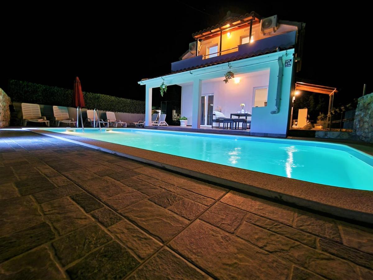 Anas Lagoon Holiday House With Pool At Azure Beach Mali Drvenik Ngoại thất bức ảnh
